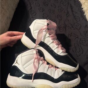 Jordan 11 ‘Gratitude’ With Pink Ribbon Laces
